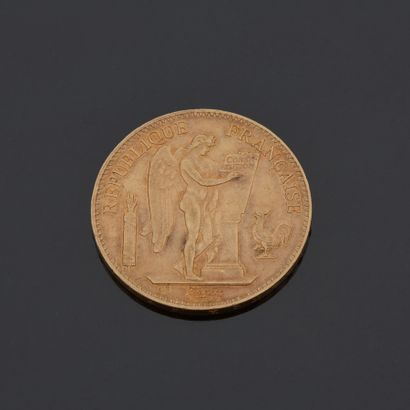FRANCE - Pièce de 100 F or, 1905.