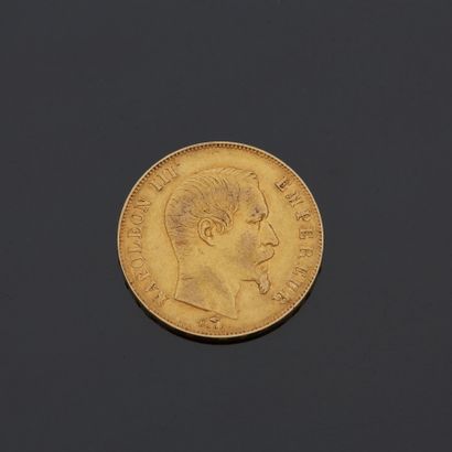 FRANCE - Pièce de 50 F or, 1857.
