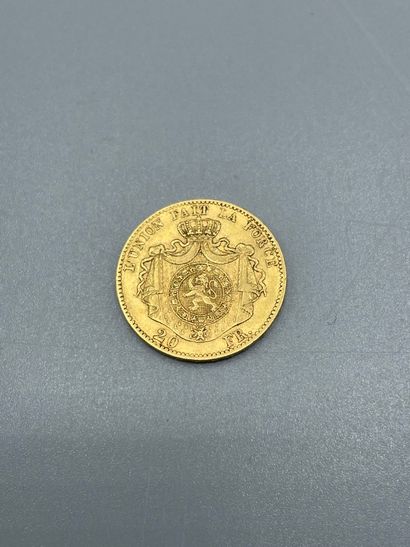 BELGIQUE - pièce de 20 F or, 1867