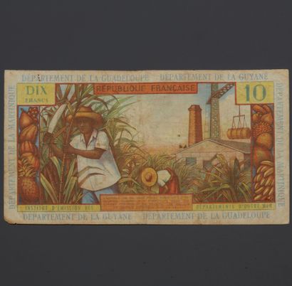 Billet de banque de 10 F Département de la...