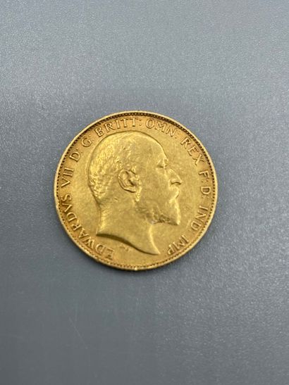 ANGLETERRE - Pièce d'or Edouard VII 1903.

Poids...
