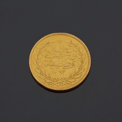 TURQUIE - Pièce d'or de 500 kurush.

Poids...