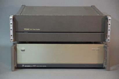 Deux amplis de puissance :

TEAC MA-7, 2...