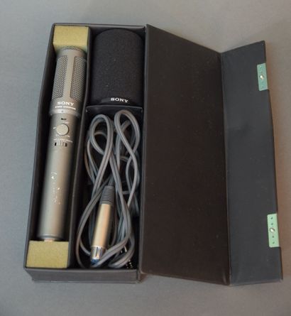 Microphone stéréo à, electret SONY ECM-969,...