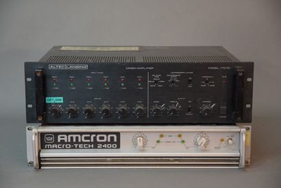 Deux amplificateurs de puissance :

ALTEC...
