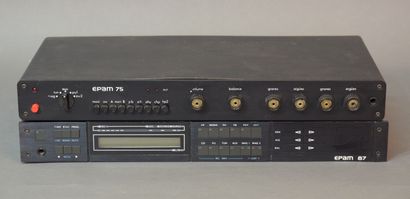 Lot de 4 ampli-preamplis, ampli-tuner, dont :

MICHEL...