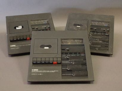 YAMAHA TC-800D

Trois magnétocassettes Yamaha...