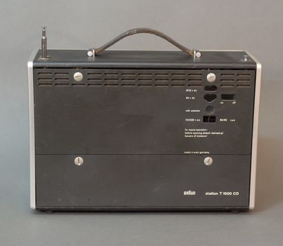 BRAUN T1000 CD radio multi-bandes haut de...