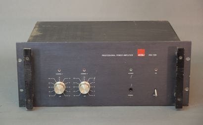 REVAC PRO 500, très bon ampli de régie stéréo...