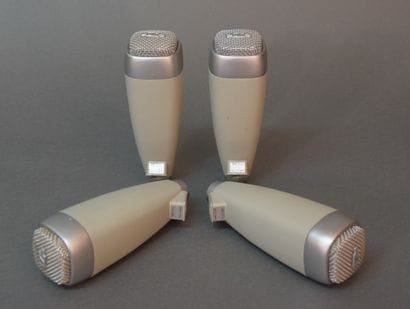 Lot de quatre micros dynamique SENNHEISER...