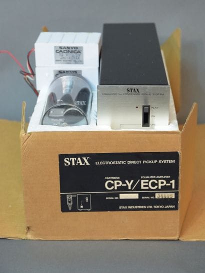 STAX CP-Y & ECP-1, rare cellule électrostatique,...