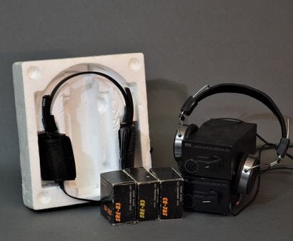 Casque électrostatique STAX-80 avec alimentation...