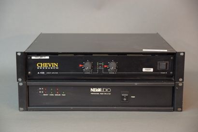 Deux amplificateurs de régie :

CHEVIN RESEARCH...