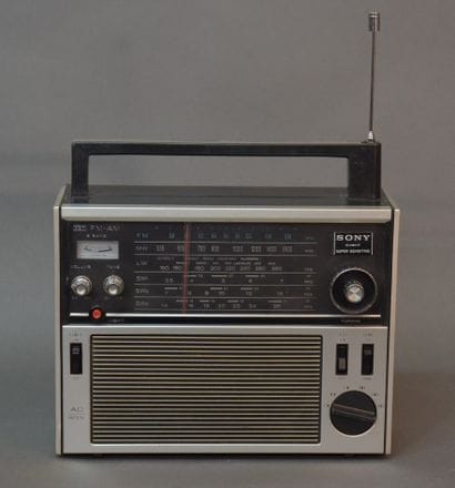 Radio SONY TFM-1600L multi-bandes PO/GO/AM/OC/FM...