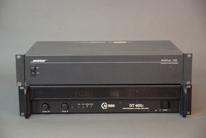 Deux amplificateurs de régie :

BOSE AMPLUS...