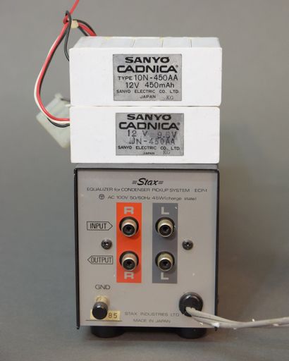 STAX CP-Y & ECP-1, rare cellule électrostatique,...