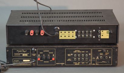 Lot de 4 ampli-preamplis, ampli-tuner, dont :

MICHEL...