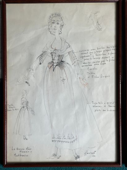 
*Yvonne SASSINOT (1937)




Projet de costume...