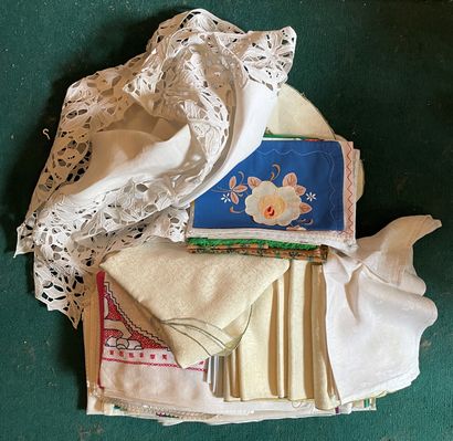 *Linge de maison divers

(* Vendu sur autorité...