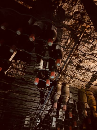 
Lot de vins : 5 bouteilles de Bordeaux et...