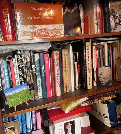 *Environ 60 livres divers dont : art et voyage.

On...
