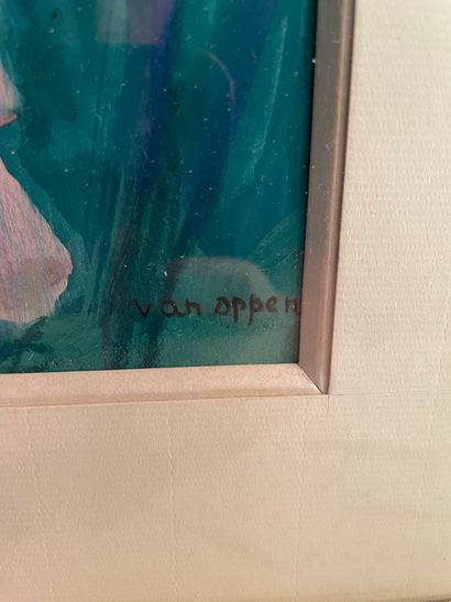 *Ecole MODERNE du XXe siècle

Fleurs champêtres

Gouache,...