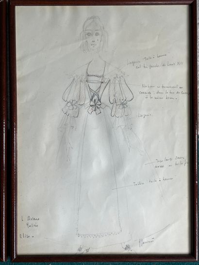 
*Yvonne SASSINOT (1937)




Projet de costume...