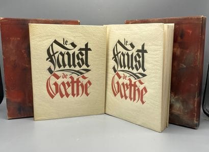 Goethe's faust 2 volumes

Sold as is, book...