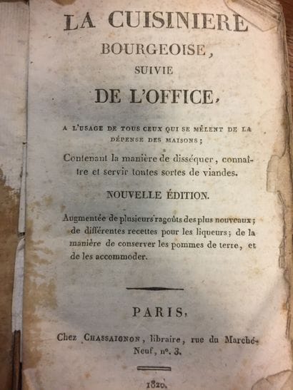 La cuisine bourgeoise suivie de l'office,...