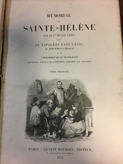 Conte De LAS CASES, Mémorial de Sainte Helène,...