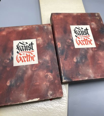 Goethe's faust 2 volumes

Sold as is, book...
