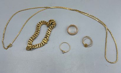 Gold lot 

Gross weight: 32.5 g