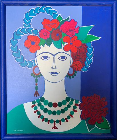 Jo BASSET (XXI)

Frida

Oil on canvas, signed...
