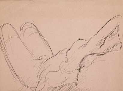 André DIGNIMONT (1891-1965)

Nude with stockings

Ink...