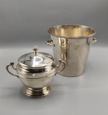 ERCUIS

Champagne bucket and sugar bowl ...