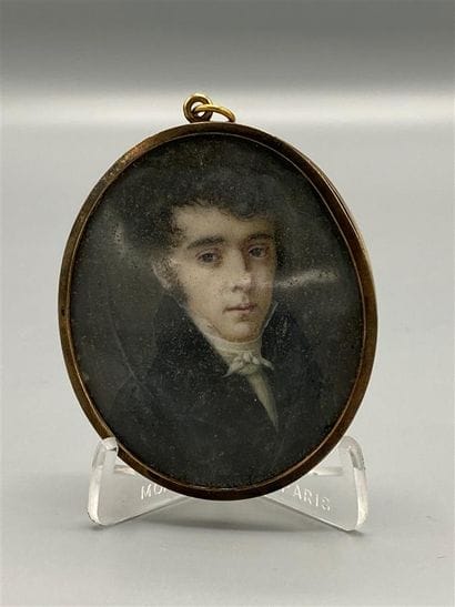 19th century FRENCH SCHOOL

Portrait of a...