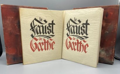 Goethe's faust 2 volumes

Sold as is, book...