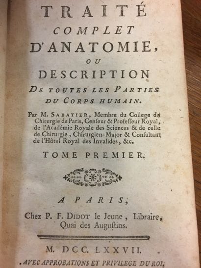 
Complete treatise of anatomy. Printed in...