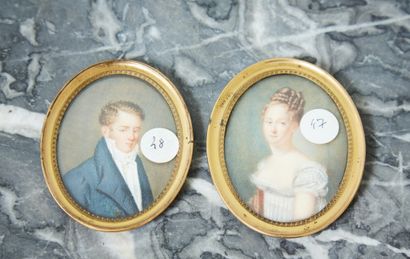 French school of the XIX th century

Portrait...