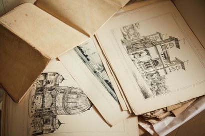 A batch of various engravings