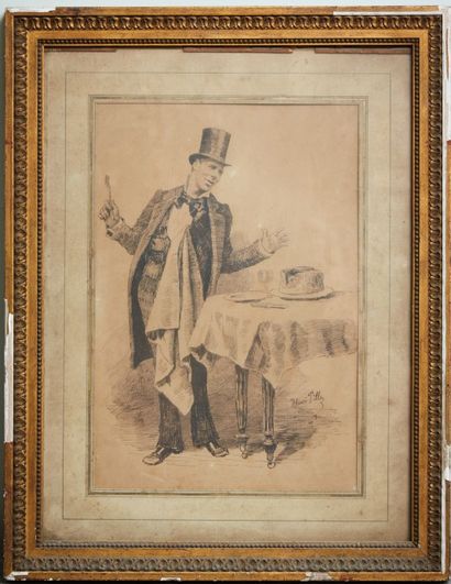 Henri PILLEZ

Le pâté en croûte

Gravure

30.5...