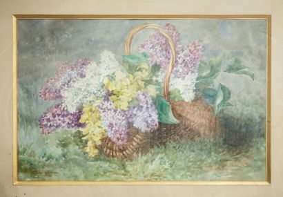 Marie ADRIEN

Flowers in a basket

Watercolour...