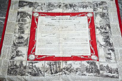 Military training handkerchief n°2.