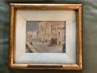 Ecole ITALIENNE du XXe siècle

Via della...
