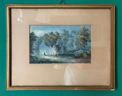 Ecole du XIXe siècle

Paysages animés de...