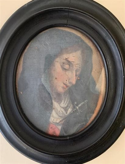Ecole ITALIENNE du XVIIIe siècle

Mater dolorosa

Huile...