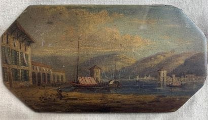 Ecole ETRANGERE du XIXe siècle

Port en bord...