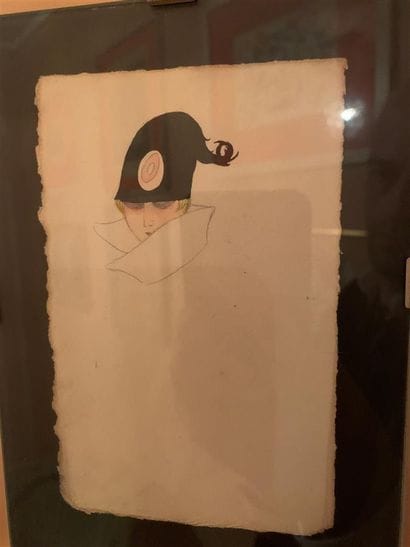 Ecole FRANCAISE 

Seize aquarelles et dessins...
