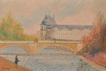 Théodore BUTLER (XXe siècle)
Vue d'un pont...