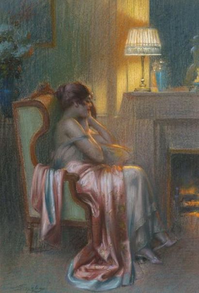 Delphin ENJOLRAS (1857-1945)
Jeune femme...